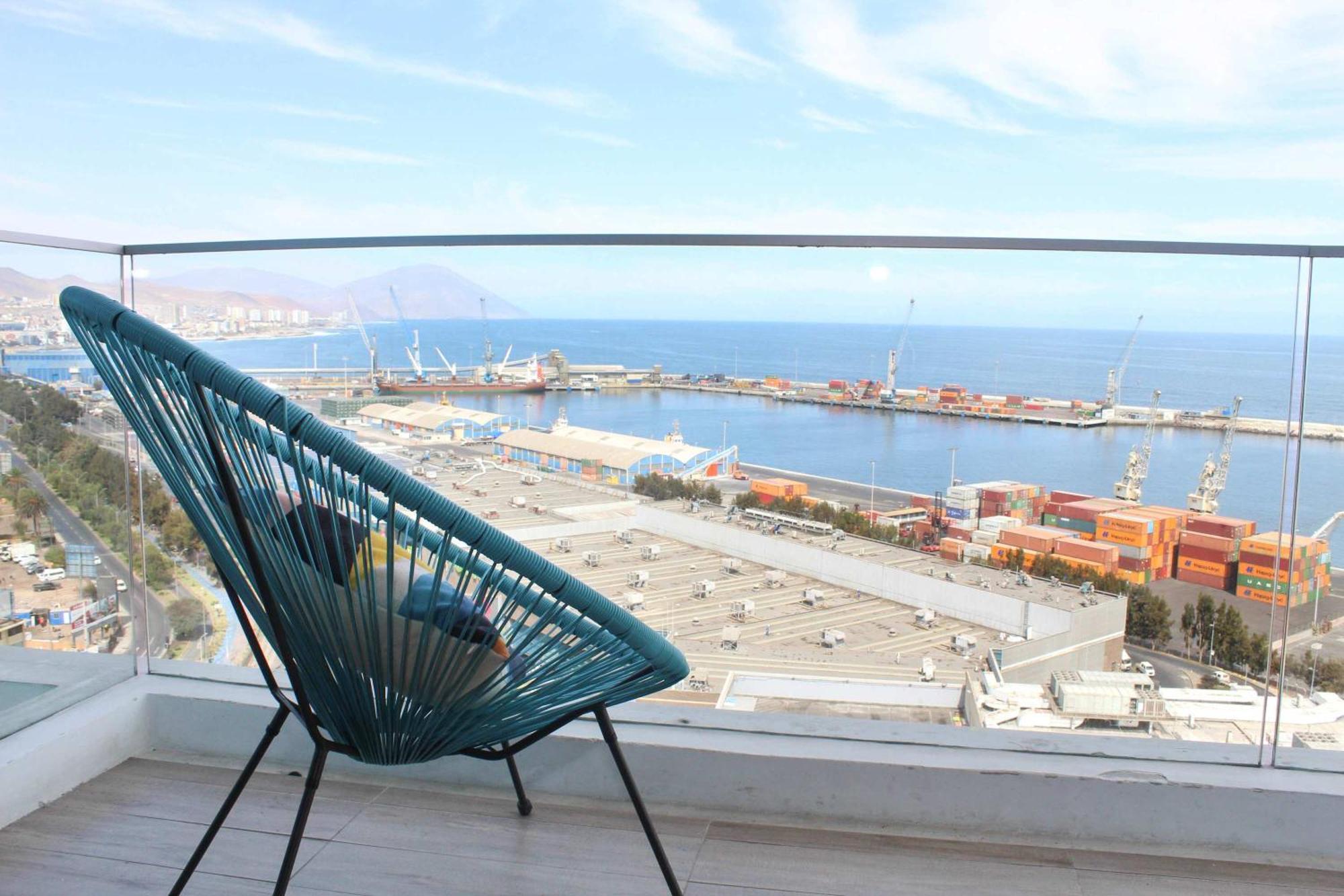 Hom I Top1 Depto Delujo Terraza Vista Al Mar Pnm 0121 Antofagasta